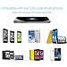 Easycare Portable UV Light Cell Phone Sterilizer Smartphone Sanitizer Cell Phone Cleaner, SPA House for Phone, Watch and Jewelry (White)