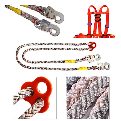 XBSXP Baugeschirr, Dachschutzgurt Absturzsicherung Ganzkörpersicherheitsgurt Universal, für Industrie, BAU, Luftarbeiten… – Bild 8