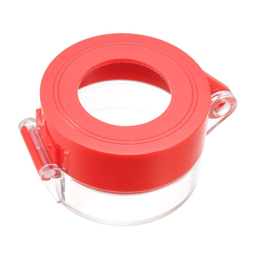 uxcell 1pcs Red Plastic Switch Cover Protector for 30mm Diameter Push Button Switch 55 * 37