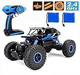 RC Car ,CR 2.4Ghz 4WD High Speed Off-Road Vehicle RC Rock Crawler 1:18 Electric Radio Remote Control Monster Truck Fast Hobby Truggy Cars
