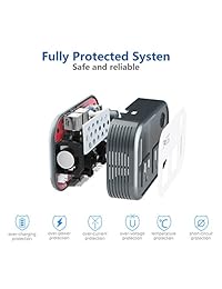 Foval   Inversor de corriente de coche de 200 W CC 12 V a 110 V AC convertidor con 4 puertos USB cargador
