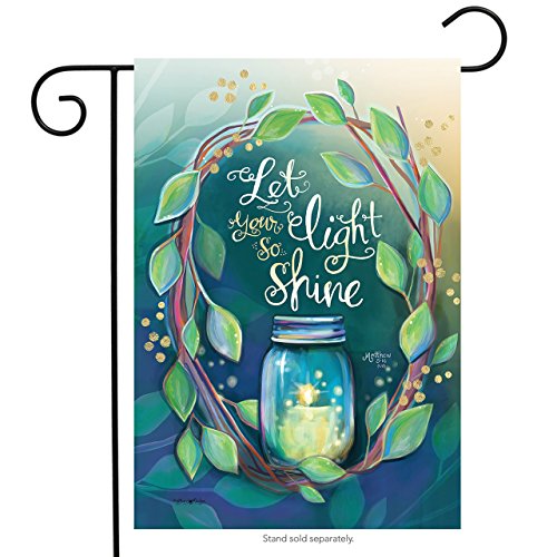 Let your light spring garden flag inspirational briarwo…