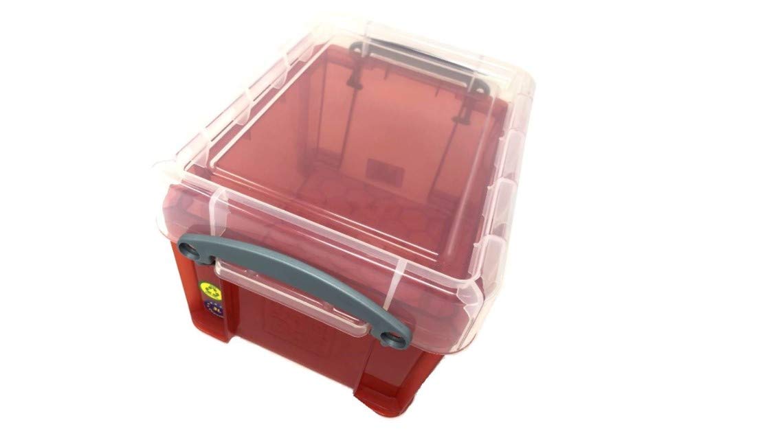 Really Useful Box 3 Litre Transparent Red