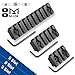 THEMONG yinat FENSICON M-Lok Picatinny Rail, 3-Slot 5-Slot 9-Slot Aluminum Picatinny Rails Section for M LOK Compatible Systems with 6 T-Nuts &