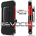 Lumia 640 XL Case, Evocel [New Generation Series] Belt Clip Holster, Kickstand, & Dual Layer for Microsoft Lumia 640 XL, Red (EVO-NK640XL-XX03)