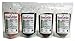 Raw Garden 4 Pack Hawaiian Black, Pink, Green, & Himalayan Pink Salt (4 Pack 8 oz)
