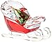 Swarovski Santa's Sleigh Christmas Holiday Figurine, Red/Green/Clear Crystal - 5403203