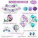 Mermaid balloons birthday party decorations -31 Pieces Mermaid Party Supplies Birthday Decor Pack | Mermaid Balloons, Mermaid Banner, Pom Poms, Headband For Girl Little Mermaid Party Favors