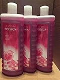 Avon senses soft pink bubble 24 fl.oz. lot 3 pcs.