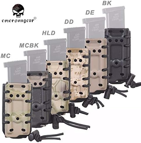 Best Quality - Pouches - Emerson G-Code Style 9mm Tactical Magazine Pouch Holster Fast mag Pistol Military Fast Mag Holster Quick Module EM6406 - by DINAX - 1 PCs