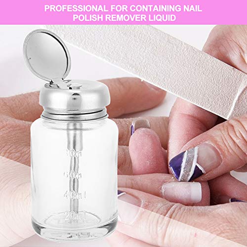 Push Down Pump Dispenser Bottles, Nail Dispenser Bottle, Nail Polish