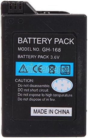 2x New 3 6v 1800mah Rechargeable Battery For Sony Psp 110 Psp 1001 Psp 1000 Us Computers Accessories Amazon Com