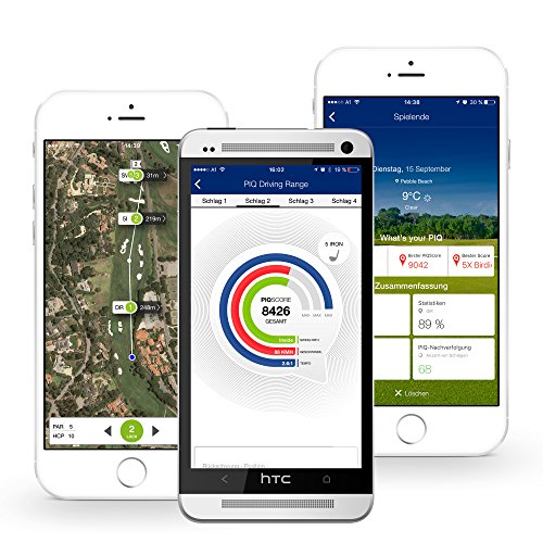 image for Mobitee & PIQ Wearable Golf Sport Tracker - Golf Course GPS Rangefinde
