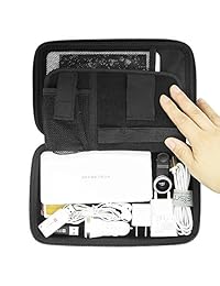 Sisma Organizador de viaje a prueba de golpes bolsa de transporte para pequeños aparatos electrónicos y accesorios