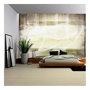 Wall26 - Grunge Frame Wall Wallpaper - Canvas Art Wall Decor - 66"x96"