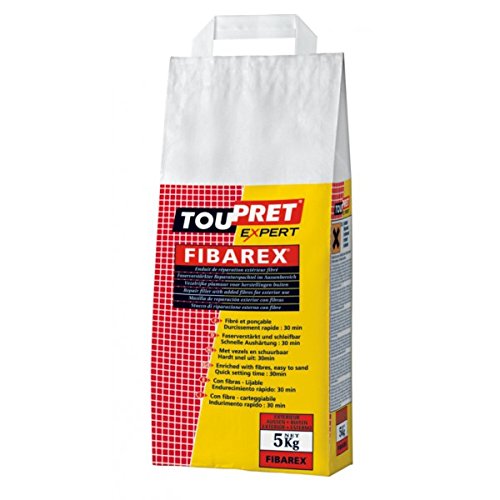 TOUPRET 01370 Fibarex Expert Repair Filler With Added Fibres 5kg