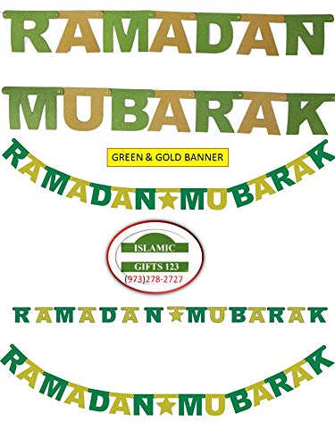 RAMADAN MUBARAK GLITTER BANNERS -Wholesale LOTS-Decoration-Islamic Gifts 123 (1) - //coolthings.us