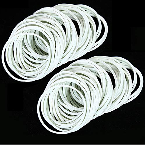 Rubber Bands Office 300pcs White Small Rubber Bands for Office School Home size16 Elastic Hair Band ... - Thumbnail 5
