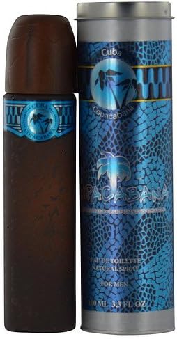CUBA LAS COPACABANA by EDT SPRAY 3.4 OZ for MEN ---(Package Of 6)