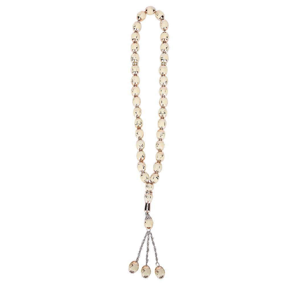 Biitfuu 33 Muslim Beads Tibetan Prayer Beads Resin Mala Necklace Buddhist Stretch Bracelet Rosary Worship Supplies Accessory, One Size, Resin, carnelian