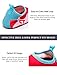 Giotto Kids Swim Water Shoes Quick Dry Non-Slip for Boys & Girls, Pink, 24-25