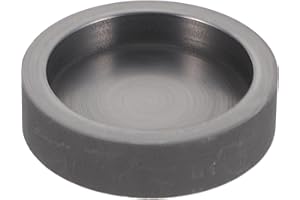 Gadpiparty Graphite Ingot Mold for Metal Casting - Round Crucible for Silver Copper Brass and Aluminum - Reusable High-Temperature Graphite Mould for Jewelry Making and Refining