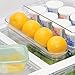 InterDesign Refrigerator Fruit and Vegetable Storage Organizer for Kitchen, Clear