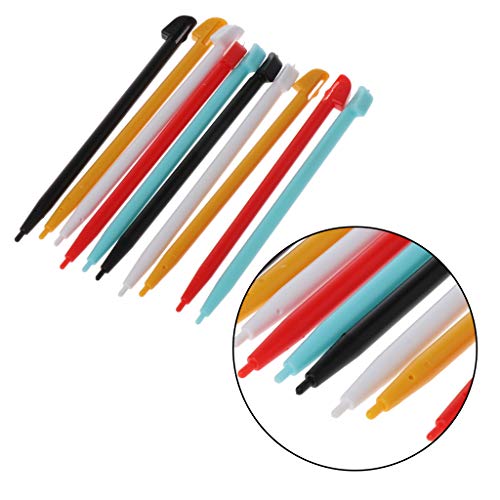Junlinto,10Pcs Stylish Color Touch Stylus Pen for Nintendo Wii U WIIU Gamepad Console