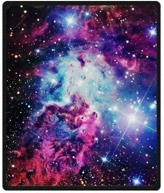 Honey Day House Nebula Galaxy Soft High Quality Blanket 50"x60"