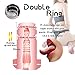 Male Masturbator Cup, 4D Realistic Vagina Pocket Pussy, Powerful Thrusting Adult Sex Toys for Men with 10 Frequencies Modes and 6 Moan Stroker Magnetic USB Rechargeable Penis Training for Masturbation