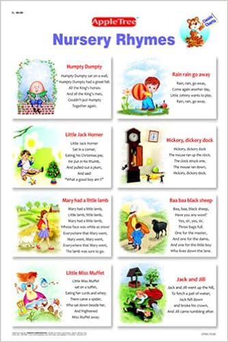 Amazonin Buy Educational Charts Nursery Rhymes Book