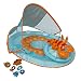 SwimWays Baby Spring Float Activity Center with Canopy -  Blue/Orange Lobster primary