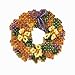 Fall Wreath Beaded Counted Cross Stitch Ornament Kit Mill Hill 2007 Autumn Harvest MH18-7206
