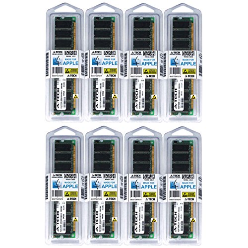 A-Tech For Apple 8GB Kit 8x 1GB PC3200 400MHz Power Mac G5 Mid 2004 Late 2003 Early 2005 M9031LL/A A1047 M9032LL/A M9393LL/A M9455LL/A M9457LL/A M9748LL/A M9749LL/A Memory RAM