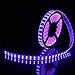 Alarmpore 16.4FT Double Row 5050 SMD 5M 600LEDs RGB Flexible LED Strip Rope Tape Lights 120LEDs/M 600LEDs/Roll Tube Waterproof String Light 12V DC for Indoor and Outdoor Use