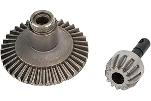 High Grade Steel Bevel Gear Set for Axial SCX10 RC Car, RC Front and Rear Crown Gear, Must Have Accessory for RC Car Enthusia