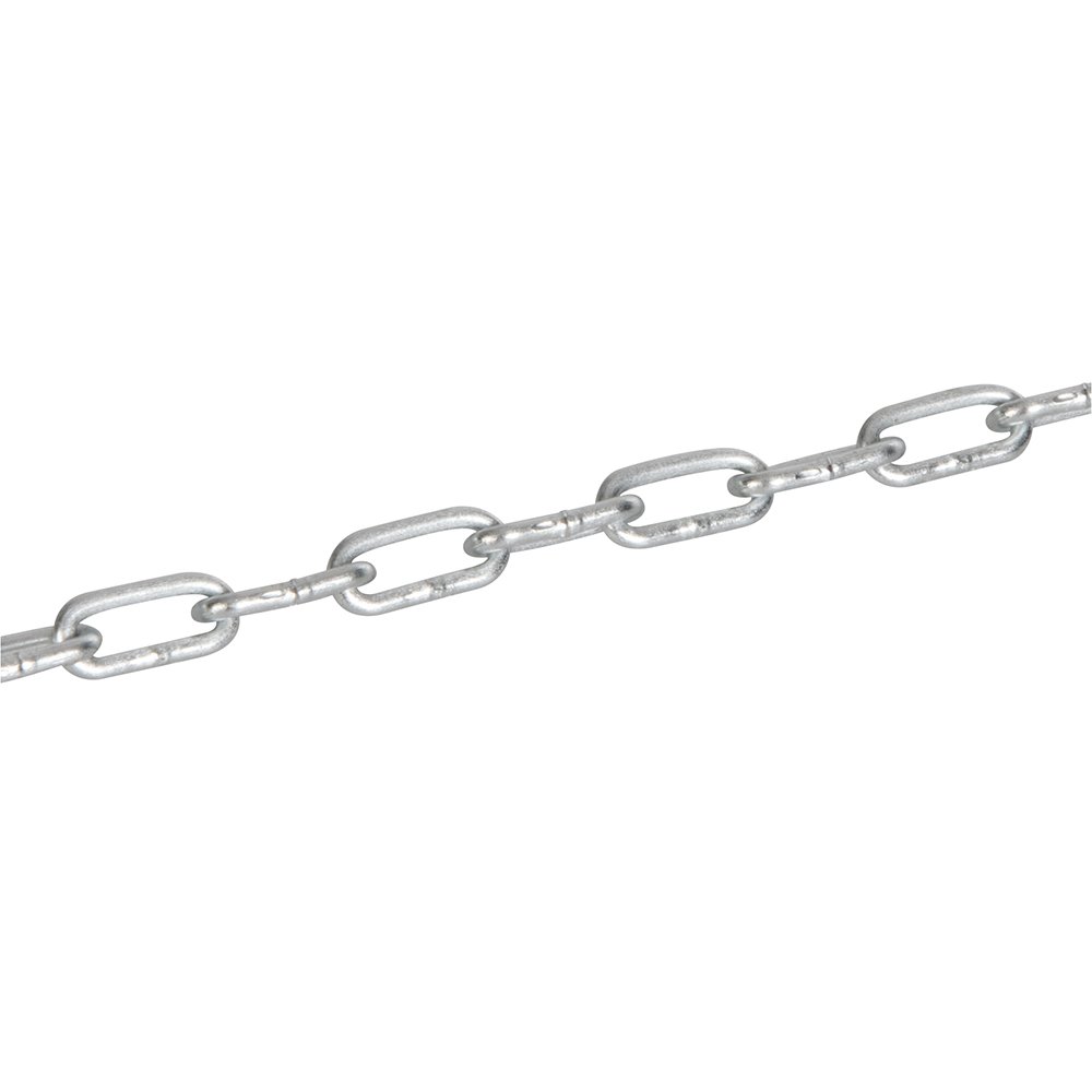 Fixman 558791 Electro Galvanised Chain 2 mm x 2.5m, Silver