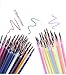 JPJ(TM) New❤Pen Refills❤Office School Fashion 24Colors Refills Markers Watercolor Gel Pen Replace Supplies (Multicolor)