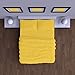 Mezzati Brushed Microfiber Bed Sheet Set - Ultra Soft and Lightweight for Ultimate Sleep Comfort, Wrinkle Free and Color Fade Resistant, 4 Piece Set (Yellow,Twin Size XL)