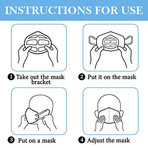 Silicone Mask Bracket Under Mask Insert Breathe cup for Masks