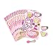 Fun Express Girly Tea Party Sticker Sheets (2 Dozen) Toy primary