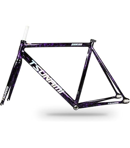 Amazon.com: BSFHQS 700C Fixed Gear Bike Frameset 49CM 52CM 55CM