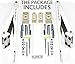 Universal Window AC Support - Air Conditioner Bracket - Support Air Conditioner Up to 105 lbs. - for 5000 BTU AC to 12000 BTU AC Units