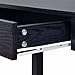 Tangkula Computer Drawer, Home Office Compact Efficient Laptop PC, Wood Workstation Desk,Writing Study Table, Black