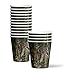 Hunter Tree Camo Party Supplies Set Plates Napkins Cups Tableware Kit for 16