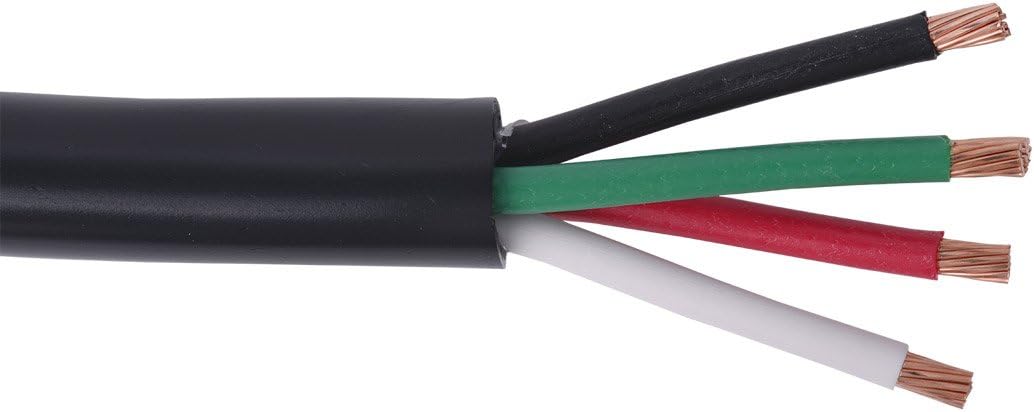 Direct Burial Speaker Cable 12 AWG and 4 Conductors