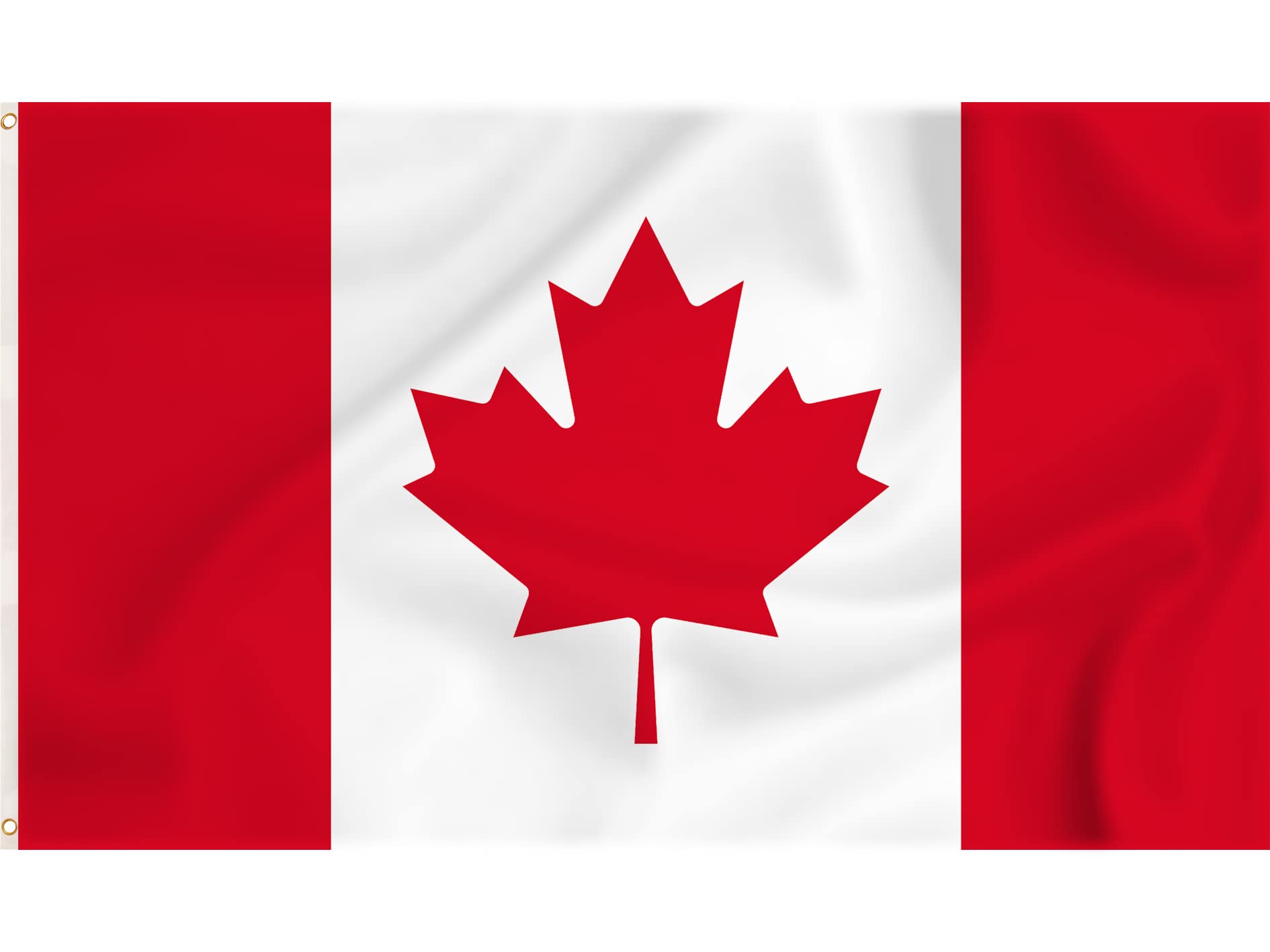 Storm&Lighthouse Canada Flag Canadian Flag North American Flags 5ft x 3ft (150cm x 90cm) with Eyelets