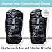 schpinn & co. Waterproof Baby Stroller Hand Gloves Keep Mom or Dad Warm - One Size Fits All - Black