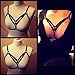 Morecome Women Bandage Alluring Harness Elastic Cage Strappy Hollow Out Bra Bustier (L)