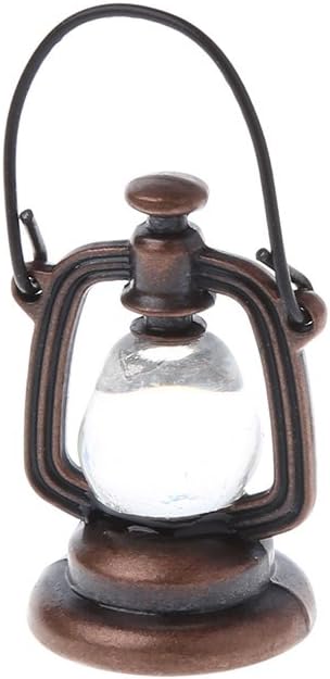 Nysunshine 1:6 Scale Oil Lamp Dollhouse, Christmas Decorations Miniature Toy Doll Kitchen Living Room Accessories,Kids Gifts